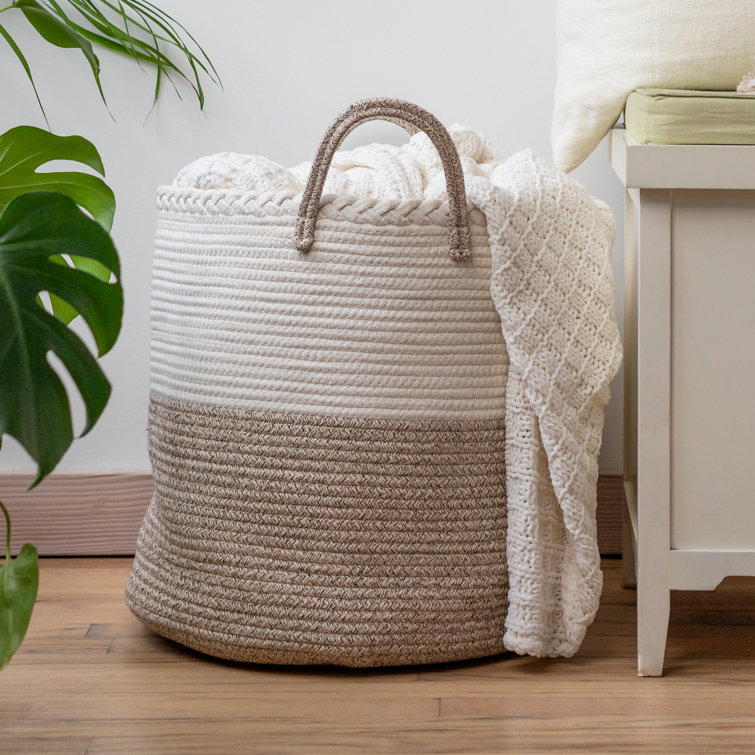 Gracie Oaks MultiUse Decorative Laundry Basket Wayfair